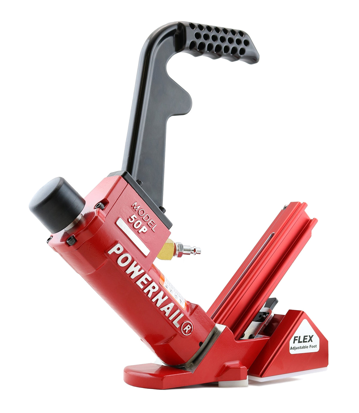 Powernail Pneumatic 18 Gauge Cleat Flooring Nailer | Flex Adj. Foot 50PFLEXW.PWR