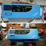 Sungold 2000W/ 3000W/ 4000W DC 12V Pure Sine Wave Inverter With Charger LFP2K12V120VSG