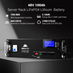 Sungold 48V 100AH Server Rack LiFePO4 Lithium Battery SG48100P UL1973 UL9540A SG48100P