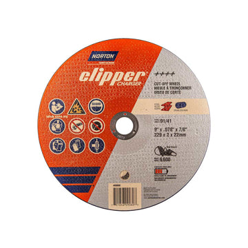 Norton | Cutoff Wheels Charger | 9 X .078 X 7/8 | Pack of 25 70184609080.NRT