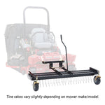 Jrco 60-In. Tow Behind Tine Rake Dethatcher 450/60.JRC