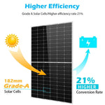 Sungold 450 Watt Monocrystalline PERC Solar Panel UL 61730 CEC Listed SG450WMx2