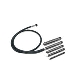 ENAR 7-Ft. Flexible Shaft Assembly TDX with 1.75-In. Poker Head AX45 for Backpack Vibrator GWG311006