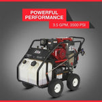 NorthStar Hot Pressure Washer | 3,500 PSI | 3.5 GPM | Gas | Honda GX390 157117