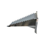 GREYWOLF Stump Bucket Attachment for Skid Steer Loaders | Gray Powder Coat 1062