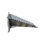 GREYWOLF Stump Bucket Attachment for Skid Steer Loaders | Gray Powder Coat 1062