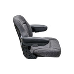 Uni Pro 1001 Seat Top Assembly | Charcoal Gray Fabric 8792