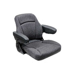 Uni Pro 1001 Seat Top Assembly | Charcoal Gray Fabric 8792