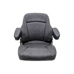 Uni Pro 1001 Seat Top Assembly | Charcoal Gray Fabric 8792
