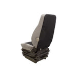 Uni Pro 1030 Air Suspension Seat | 24-Volt | Multi-Gray Fabric 8061