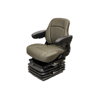 Uni Pro 1000 Air Suspension Seat | 12-Volt | Brown Fabric 8165