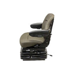 Uni Pro 1000 Air Suspension Seat | 12-Volt | Brown Fabric 8165