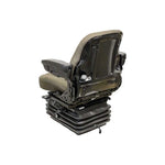 Uni Pro 1000 Air Suspension Seat | 12-Volt | Brown Fabric 8165