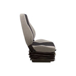 Uni Pro 1030 Air Suspension Seat | 24-Volt | Multi-Gray Fabric 8061