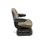 Uni Pro 1000 Air Suspension Seat | 12-Volt | Brown Fabric 8165