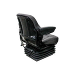 Uni Pro 1003 Air Suspension Seat | 12-Volt | Charcoal Gray Fabric 7915