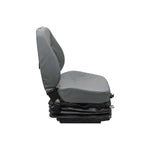 Uni Pro 1010 Air Suspension Seat | 24-Volt | Gray Fabric 7919