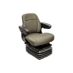 Uni Pro 1000 Air Suspension Seat | 12-Volt | Brown Fabric 8165