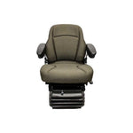 Uni Pro 1000 Air Suspension Seat | 12-Volt | Brown Fabric 8165