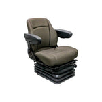 Uni Pro 1003 Air Suspension Seat | 12-Volt | Brown Fabric 8170