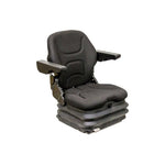 Uni Pro 1006 Air Suspension Seat | 12-Volt | Black Fabric 8564