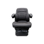 Uni Pro 1003 Air Suspension Seat | 12-Volt | Charcoal Gray Fabric 7915
