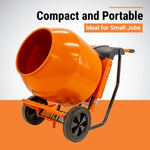 BravePro MIXZR Direct Drive Cement Mixer | 5 Cu. Ft. GPE211005