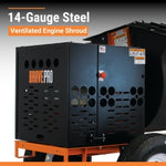 BravePro Mortar Mixer | 6 Cu. Ft. Poly Drum | Honda GX240 BRPMM206H