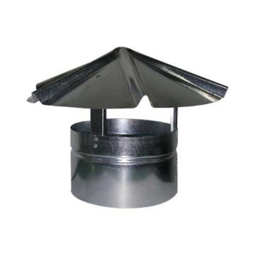 L.B. White 500-30162 | Rain Cap, 6-In. Dia. | For Foreman 230s/500s/750 DF GWG311066