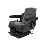 Uni Pro 1007 Air Suspension Seat | 12-Volt | Gray/Black Fabric 8581