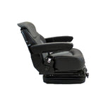 Uni Pro 1007 Air Suspension Seat | 12-Volt | Gray/Black Fabric 8581