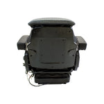Uni Pro 1007 Air Suspension Seat | 12-Volt | Gray/Black Fabric 8581