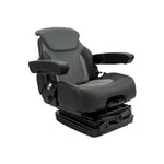 Uni Pro 1007 Air Suspension Seat | 12-Volt | Gray/Black Fabric 8581