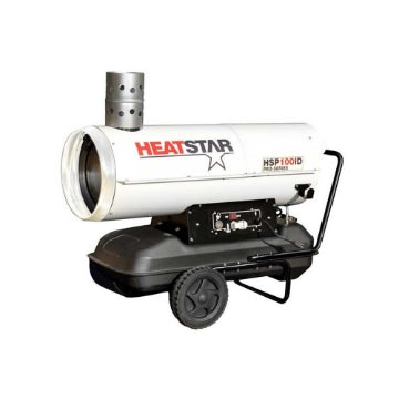 HeatStar Indirect Fired Heater | HSP100ID | 122K BTU/hr | Kerosene/Diesel/Oil/Jet Fuel GWG311211