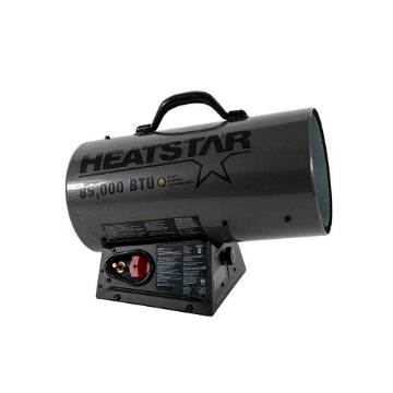 HeatStar Portable Forced Air Heater | HS85QFAV | 85K BTU/hr | Propane GWG311200