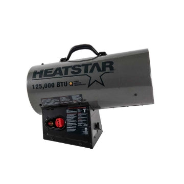HeatStar Portable Forced Air Heater | HS125QFAV | 125K BTU/hr | Propane GWG311201