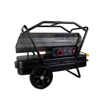 HeatStar Portable Forced Air Heater | HS140KT | 140K BTU/Hr | Kerosene/Diesel/Oil/Jet Fuel GWG311207