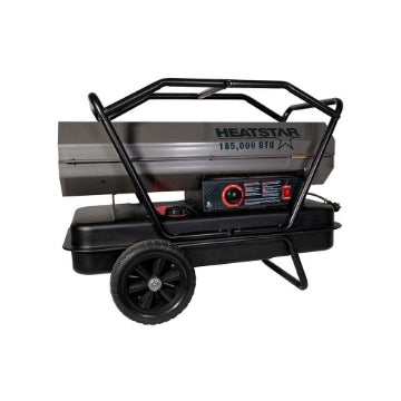 HeatStar Portable Forced Air Heater | HS185KT | 185K BTU/Hr | Kerosene/Diesel/Oil/Jet Fuel GWG311208