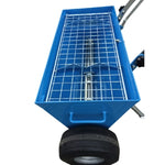 BT Topping Material Spreader | 220 Lb. Capacity | Independent Axles BT2WMS