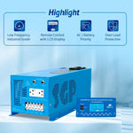 Sungold 2000W/ 3000W/ 4000W DC 12V Pure Sine Wave Inverter With Charger LFP2K12V120VSG