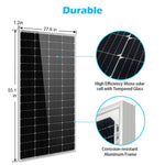 Sungold 200 Watt Monocrystalline Solar Panel SG200WMx2