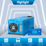 Sungold 4000W DC 12V Split Phase Pure Sine Wave Inverter With Charger LFP4K12V240VSP
