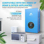 Sungold 15000W/ 18000W 48V Split Phase Pure Sine Wave Inverter Charger LFPV15K48V240VSP