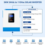 Sungold 3000W 24V Solar Inverter Charger SPH302460A