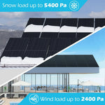 Sungold 415W Mono Black PERC Solar Panel UL 61730 CEC Listed SG415WMx2