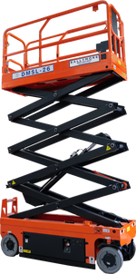 Ballymore Drivable Mini Scissor Lift 26' Platform, 500 Lb. Capacity DMSL-26