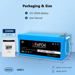 Sungold 12V 100Ah/ 200Ah LiFePo4 Deep Cycle Lithium Battery Bluetooth / Self-Heating / IP65 LFP12-200A