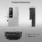 Sungold 12KW 48V All-in-one Hybrid Solar inverter | Whole Home Backup (200A)| SGS-12K18MAX