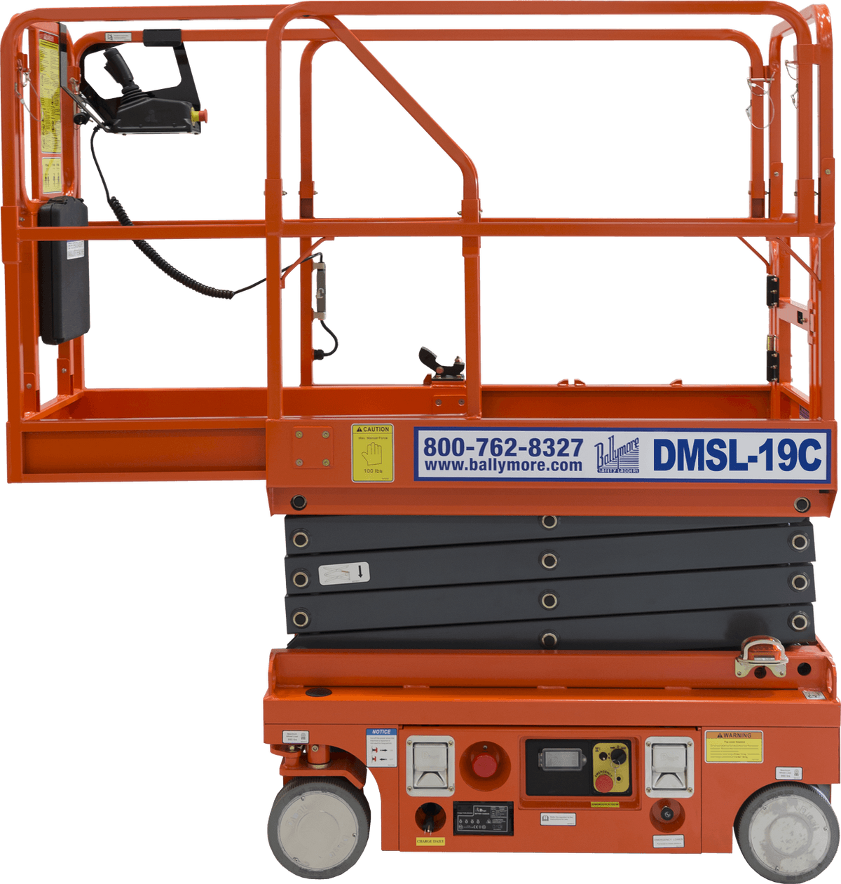 Ballymore Drivable Compact Mini Scissor Lift Platform Height 19ft DMSL-19C