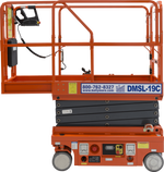 Ballymore Drivable Compact Mini Scissor Lift Platform Height 19ft DMSL-19C